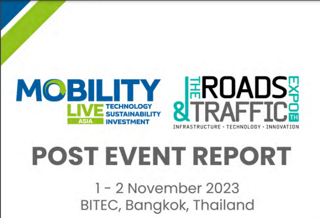 Mobility Live Asia 2023 및 태국 도로 및 교통 엑스포 2023